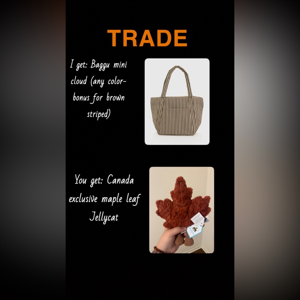 BAGGU JELLYCAT TRADE